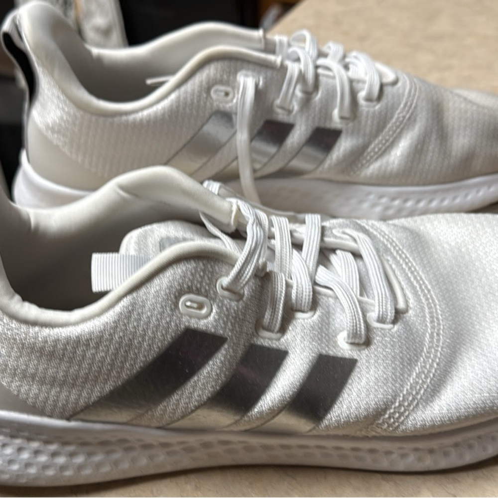 Adidas Cloudfoam Pure Women's White Sneakers